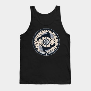 Kochi City Manhole Cover Art Tank Top